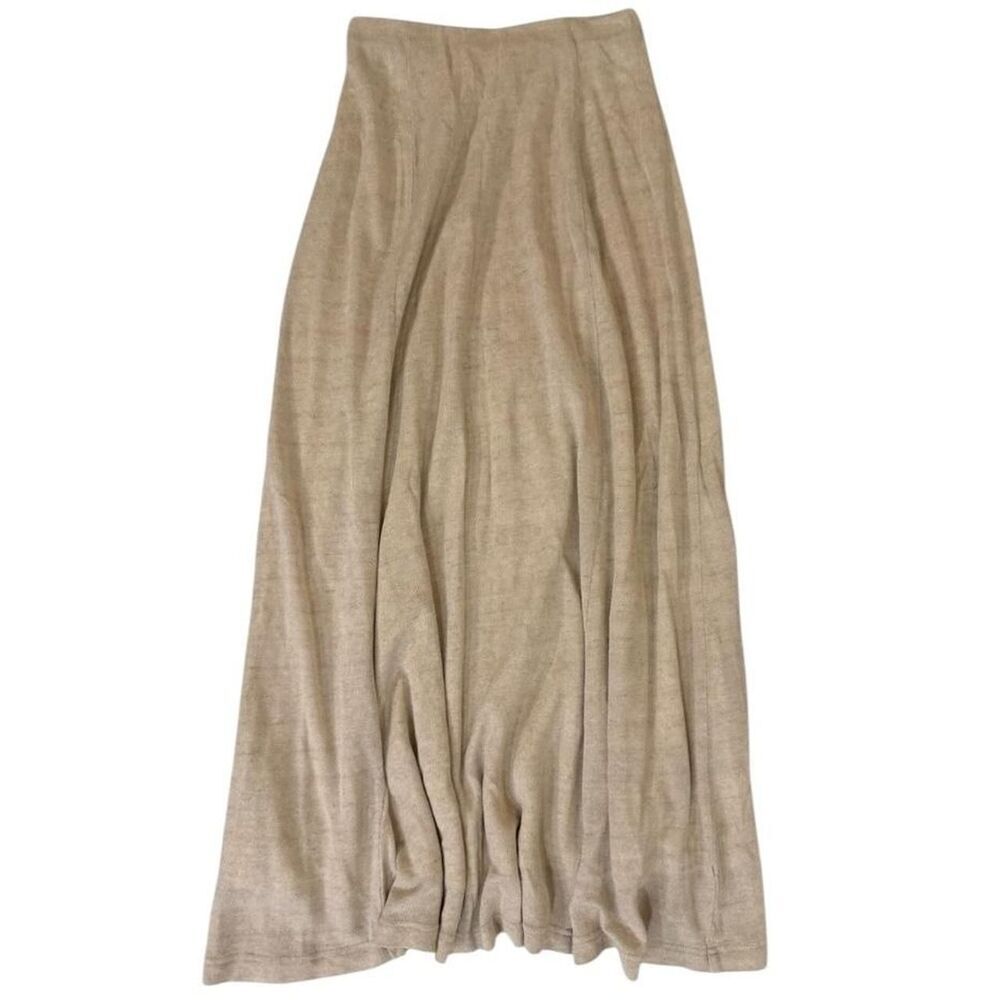 Isabella Bird linen maxi skirt
